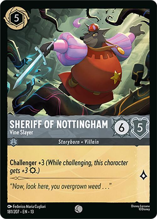 Sheriff of Nottingham - Vine Slayer - 181/207 - Attack of the Vine!