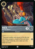 Mata - Meat Hut Waitress - 182/207 - Attack of the Vine!