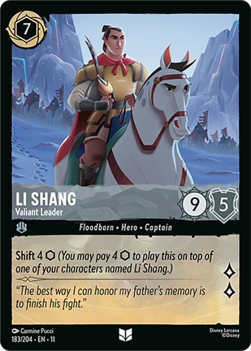 Li Shang - Valiant Leader - Winterspell
