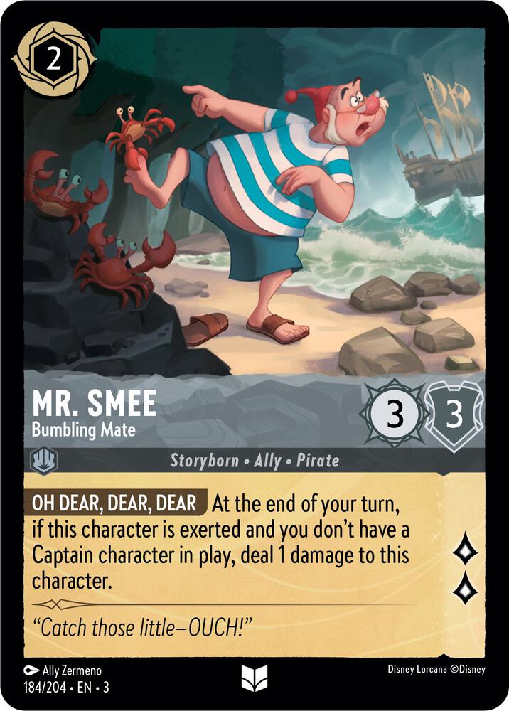 Mr. Smee - Bumbling Mate - Into the Inklands