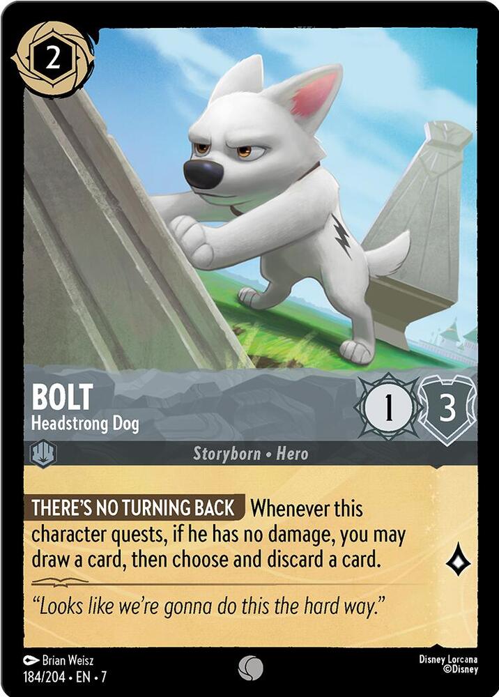 Bolt - Headstrong Dog - 184/204 - Archazia's Island