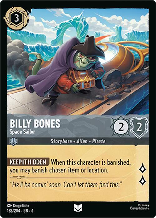 Billy Bones - Space Sailor - 185/204 - Azurite Sea