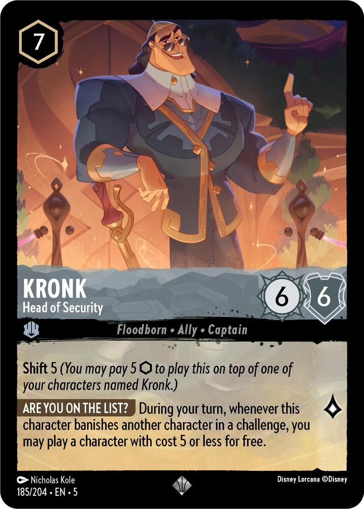 Kronk - Head of Security - 185/204 - Shimmering Skies