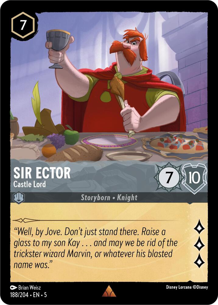 Sir Ector - Castle Lord - 188/204 - Shimmering Skies