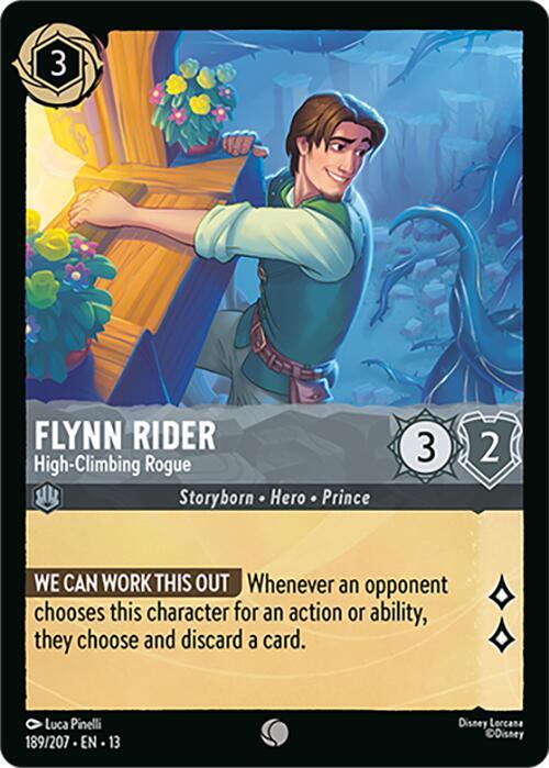 Flynn Rider - High-Climbing Rogue - 189/207 - Attack of the Vine!