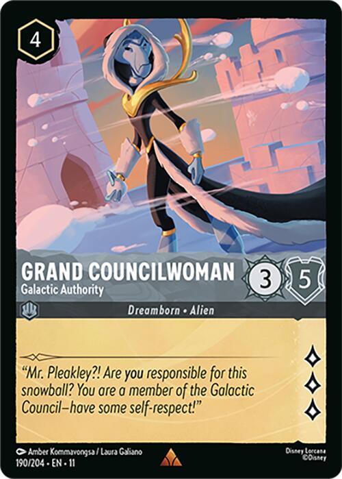 Grand Councilwoman - Galactic Authority - Winterspell