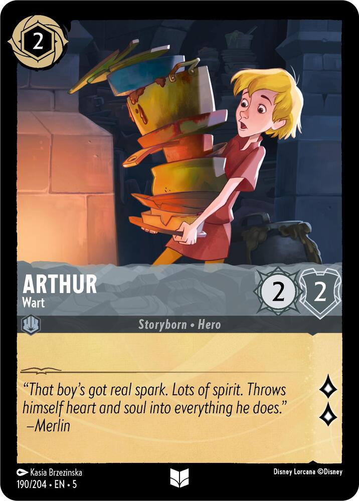 Arthur - Wart - 190/204 - Shimmering Skies