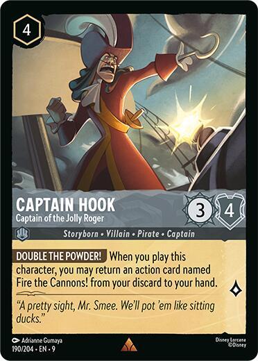 Captain Hook - Captain of the Jolly Roger - Fabled