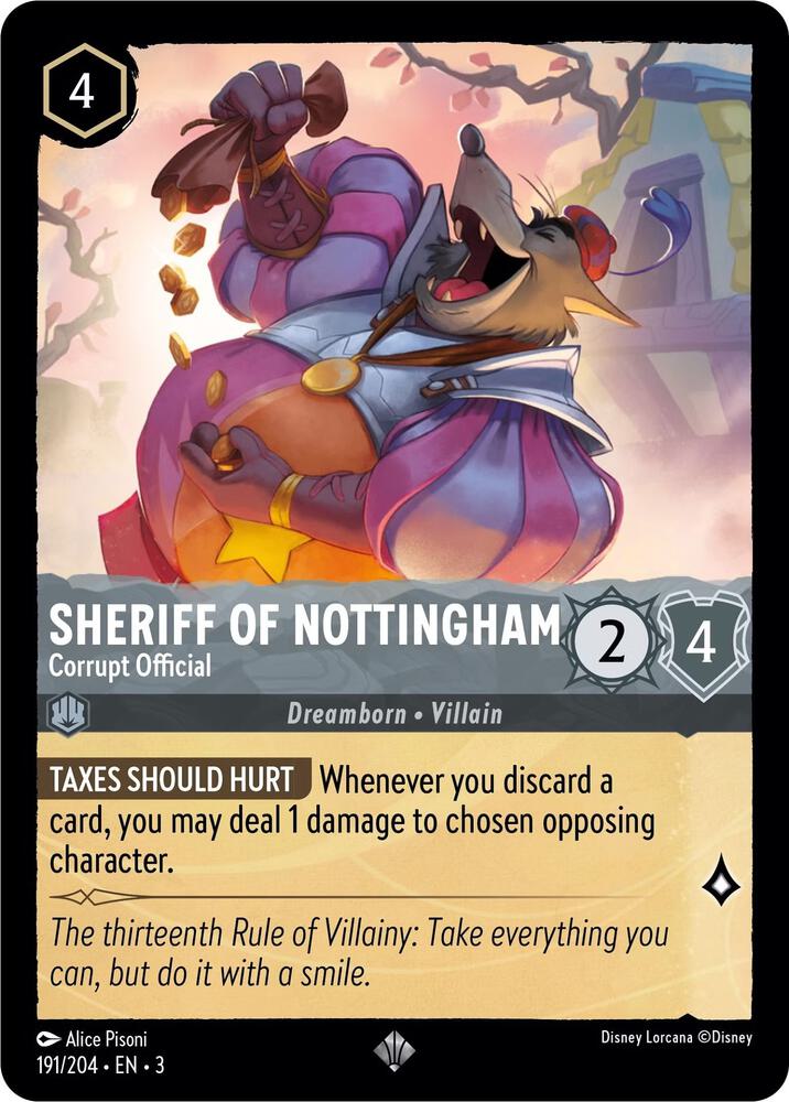 Sheriff of Nottingham - Corrupt Official - Into the Inklands