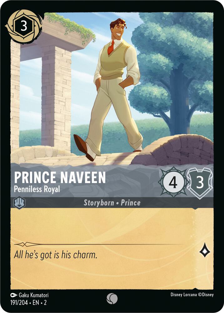 Prince Naveen - Penniless Royal - Rise of the Floodborn
