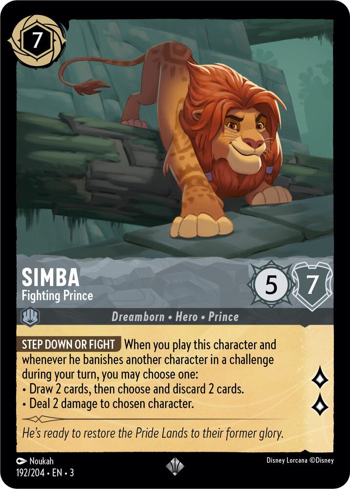 Simba - Fighting Prince - Into the Inklands