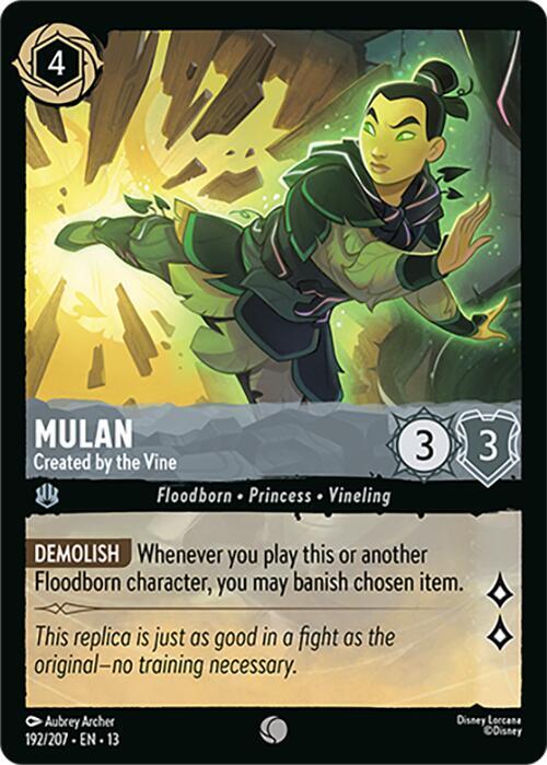 Mulan - Created by the Vine - 192/207 - Attack of the Vine!