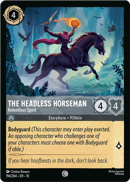 The Headless Horseman - Relentless Spirit - Whispers in the Well