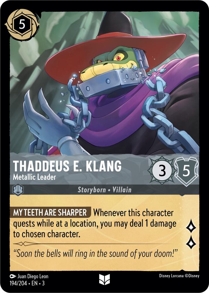 Thaddeus E. Klang - Metallic Leader - Into the Inklands