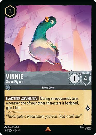 Vinnie - Green Pigeon - 194/204 - Reign of Jafar