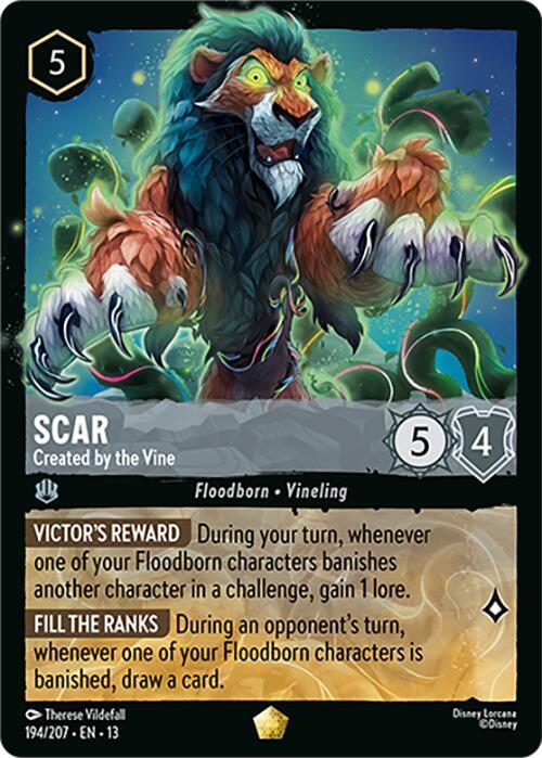 Scar - Created by the Vine - 194/207 - Attack of the Vine!