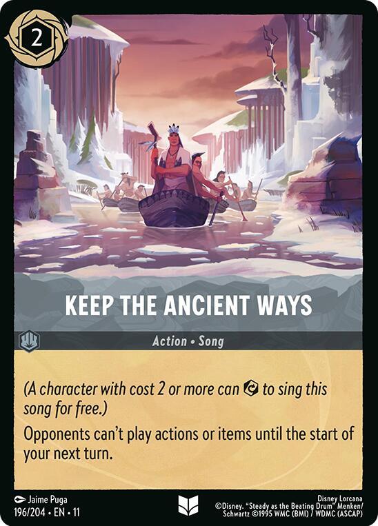 Keep the Ancient Ways - Winterspell