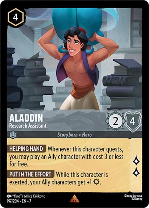 Aladdin - Research Assistant - 197/204 - Archazia's Island