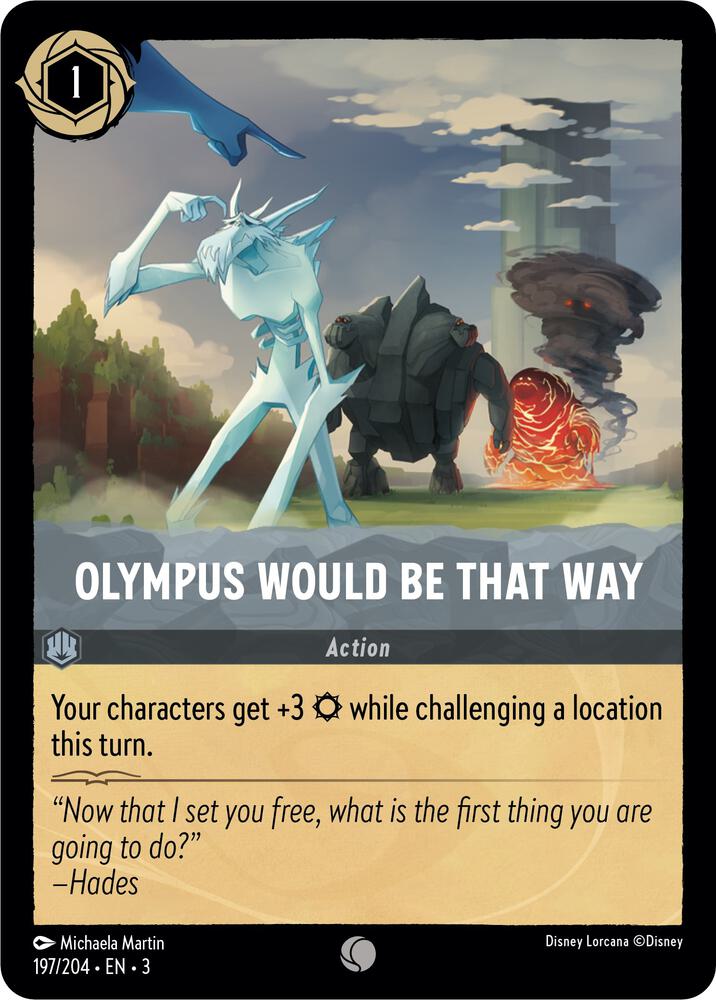 Olympus Would Be That Way - Into the Inklands