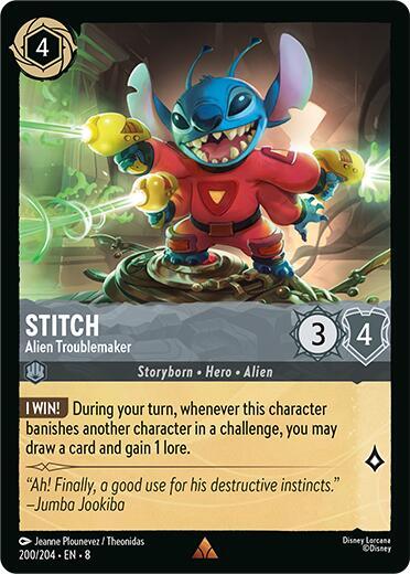 Stitch - Alien Troublemaker - 200/204 - Reign of Jafar