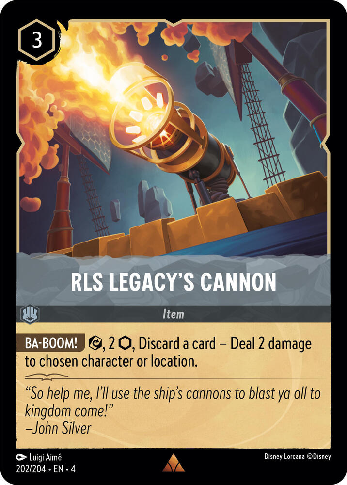 RLS Legacy's Cannon - Ursula's Return