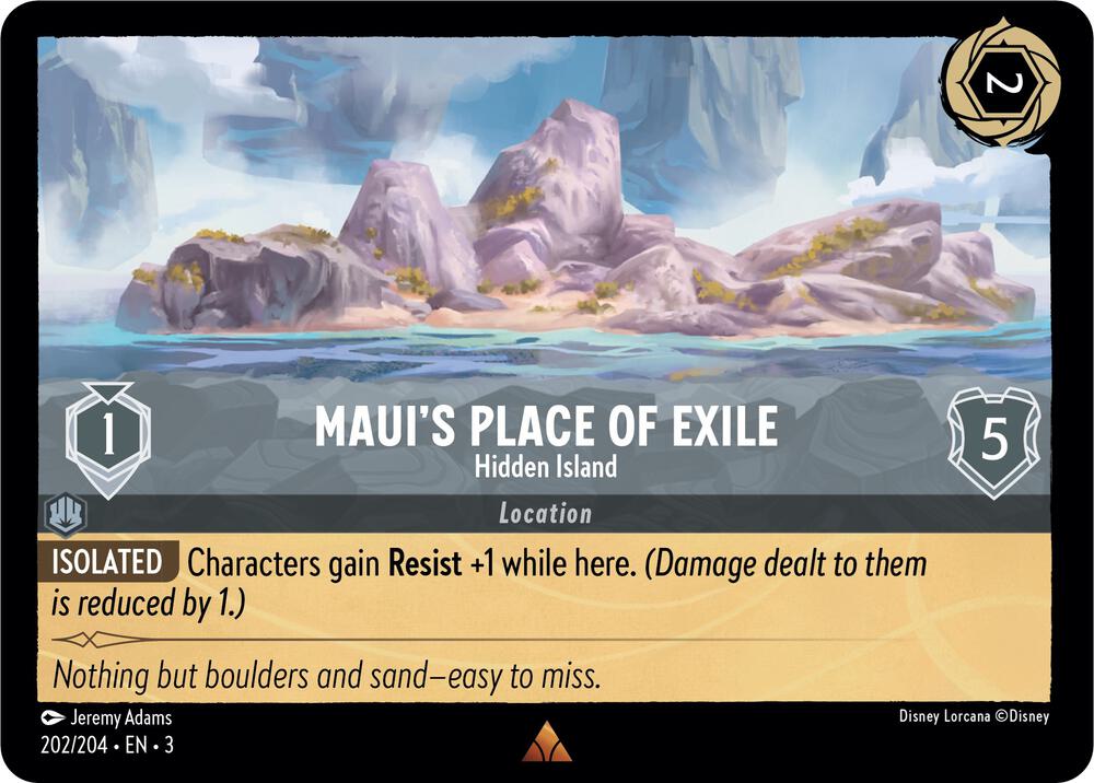 Maui's Place of Exile - Hidden Island - Into the Inklands