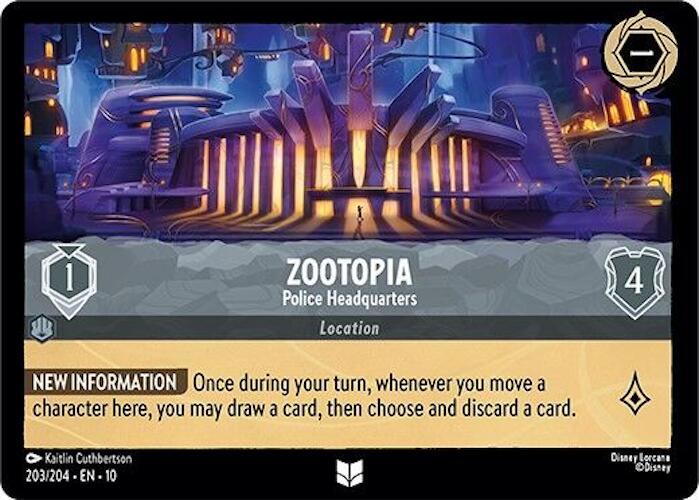 Zootopia - Police Headquarters - Whispers in the Well