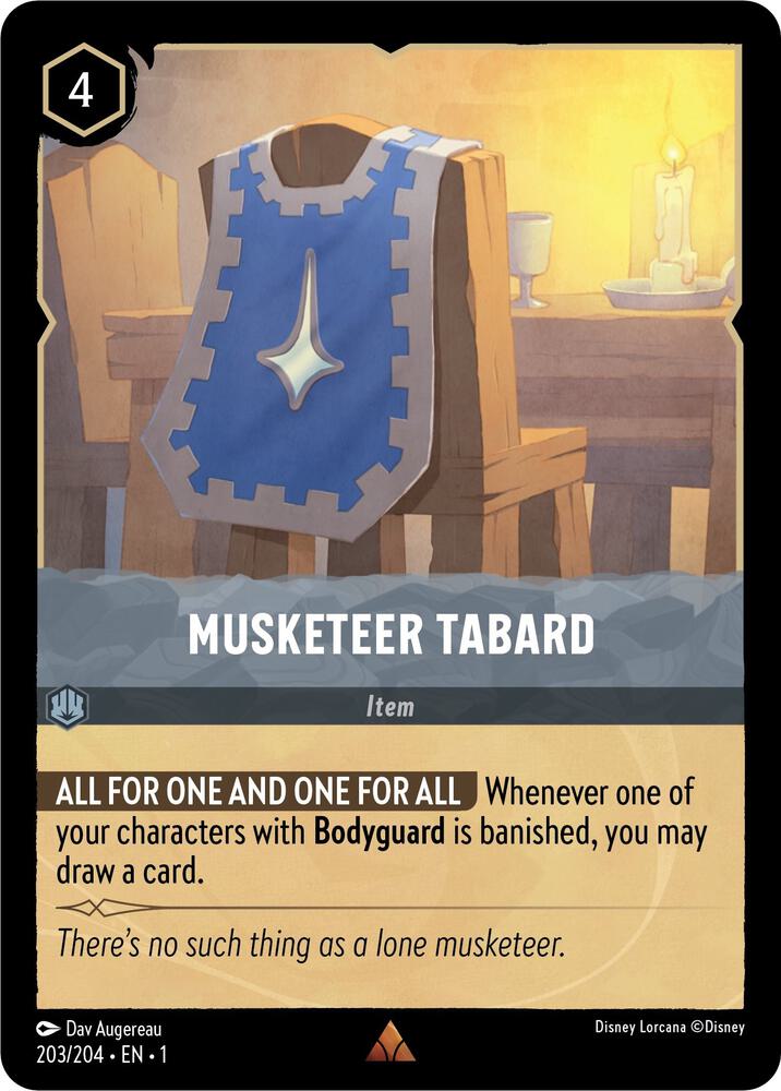 Musketeer Tabard - The First Chapter
