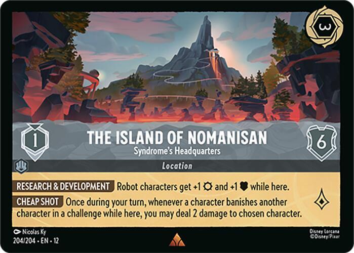 The Island of Nomanisan - Syndrome's Headquarters - 204/204 - Wilds Unknown