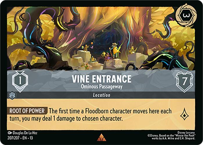Vine Entrance - Ominous Passageway - 207/207 - Attack of the Vine!