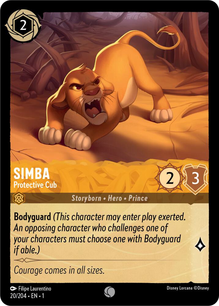 Simba - Protective Cub - The First Chapter
