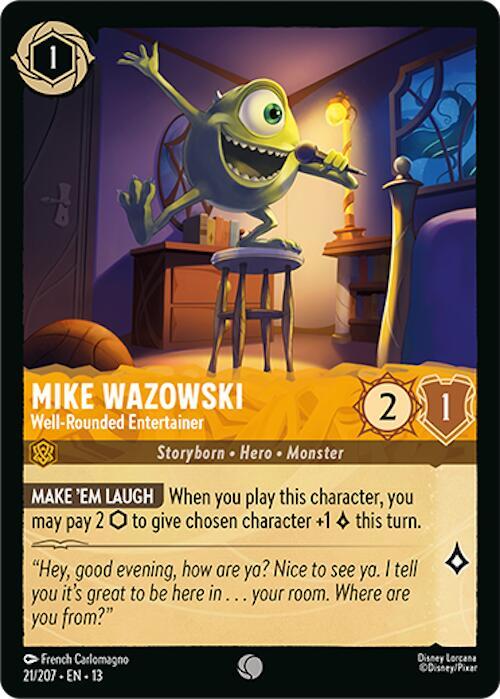 Mike Wazowski - Well-Rounded Entertainer - 21/207 - Attack of the Vine!
