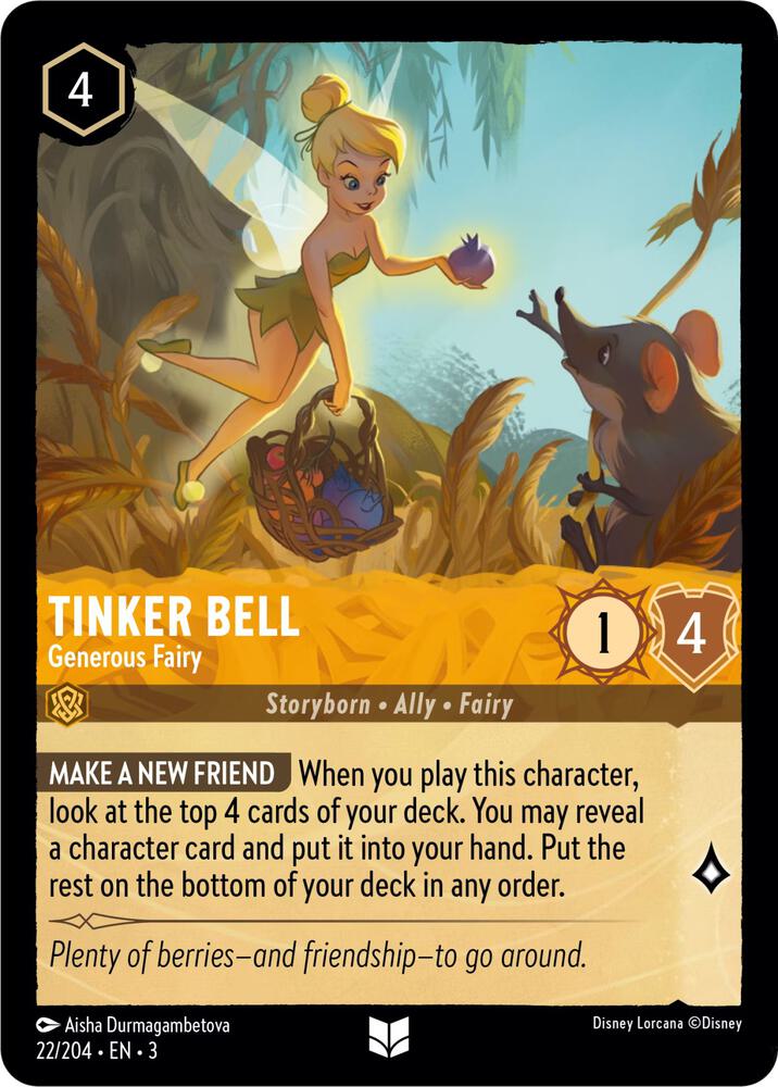 Tinker Bell - Generous Fairy - Into the Inklands