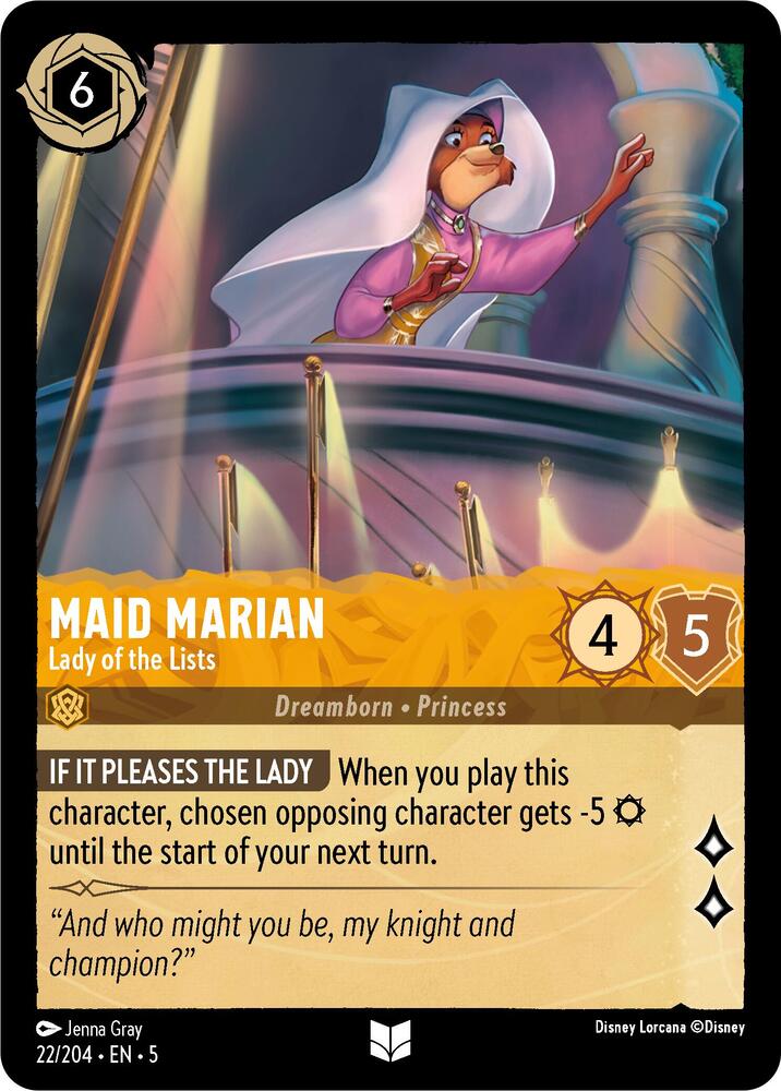 Maid Marian - Lady of the Lists - 22/204 - Shimmering Skies