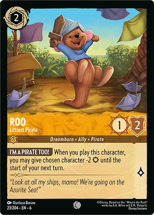 Roo - Littlest Pirate - 23/204 - Azurite Sea