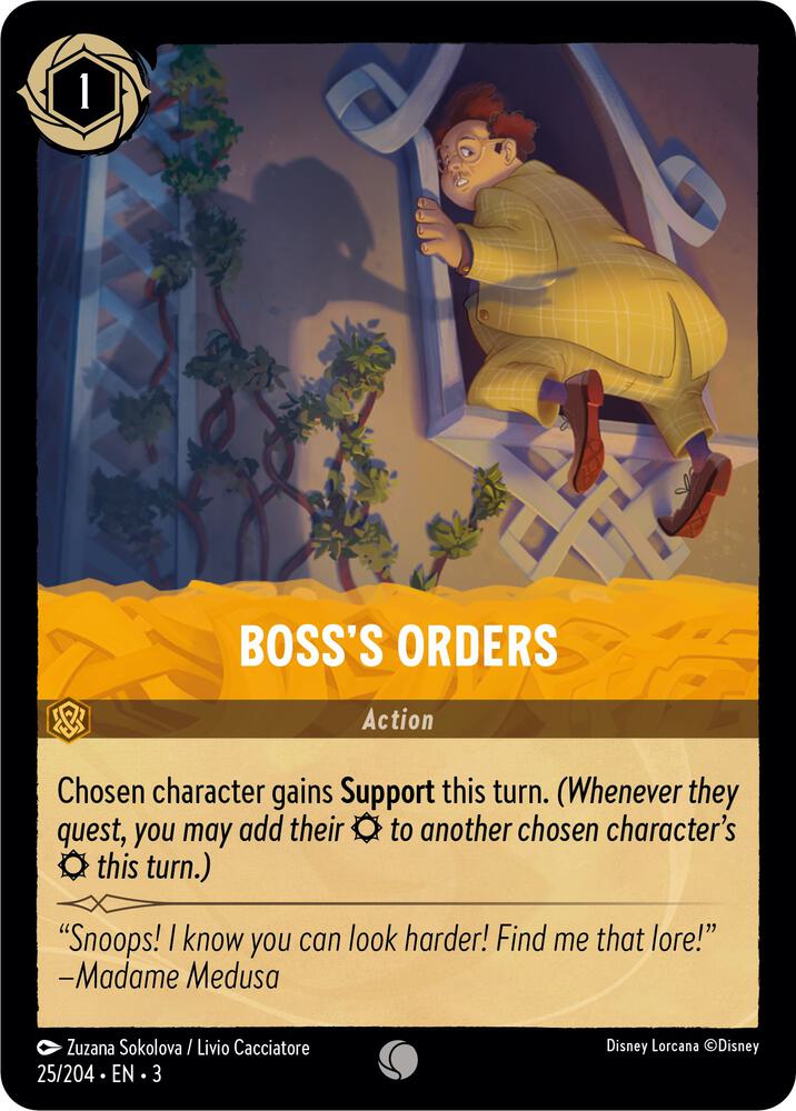 Boss's Orders - Into the Inklands