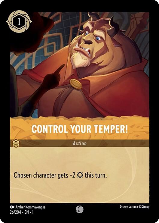 Control Your Temper! - The First Chapter
