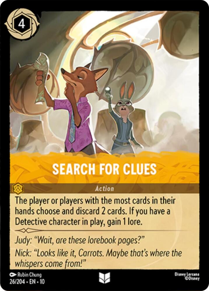 Search For Clues - Whispers in the Well