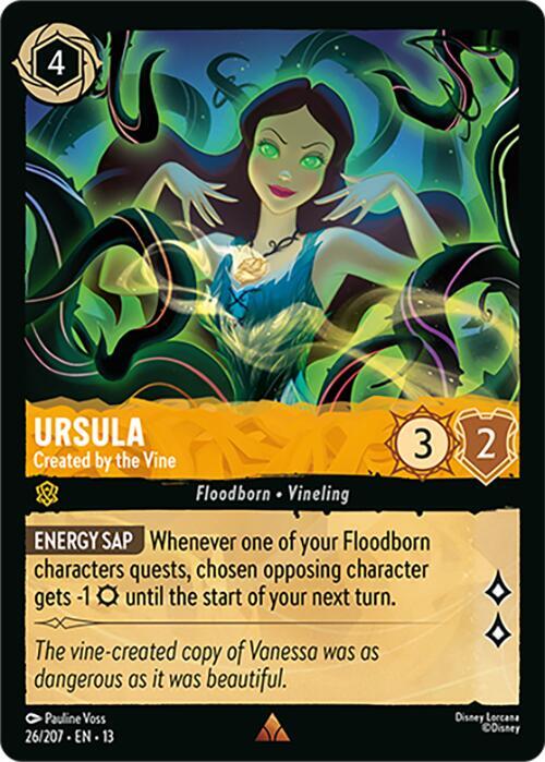 Ursula - Created by the Vine - 26/207 - Attack of the Vine!