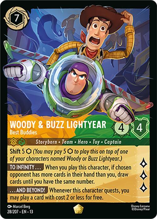 Woody & Buzz Lightyear - Best Buddies - 28/207 - Attack of the Vine!