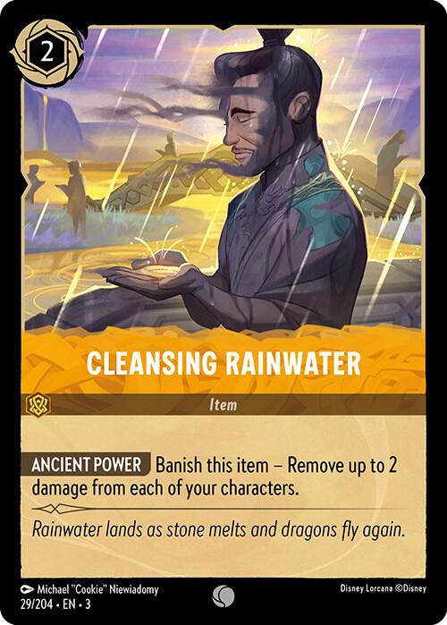 Cleansing Rainwater - Into the Inklands