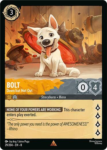 Bolt - Down but Not Out - 29/204 - Reign of Jafar