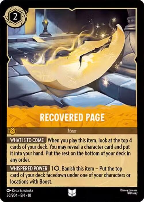 Recovered Page - Whispers in the Well