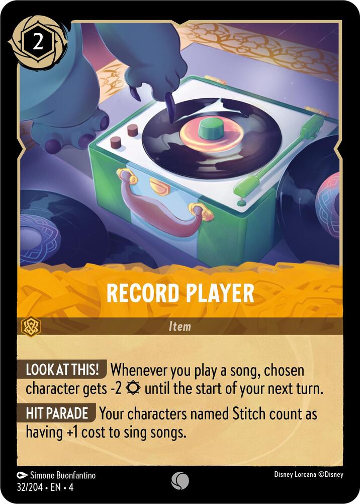 Record Player - Ursula's Return
