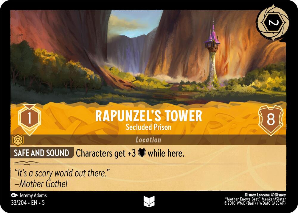 Rapunzel's Tower - Secluded Prison - 33/204 - Shimmering Skies