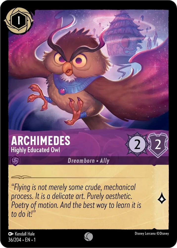 Archimedes - Highly Educated Owl - The First Chapter