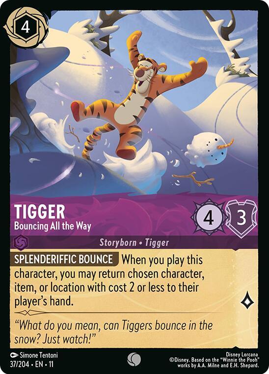 Tigger - Bouncing All the Way - Winterspell