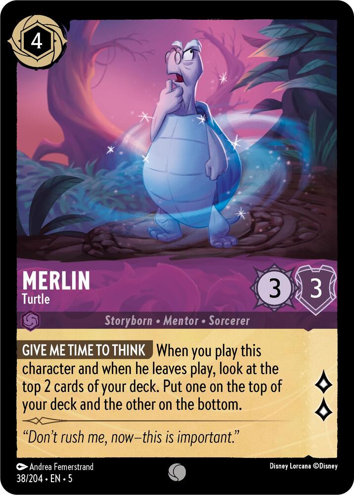 Merlin - Turtle - 38/204 - Shimmering Skies