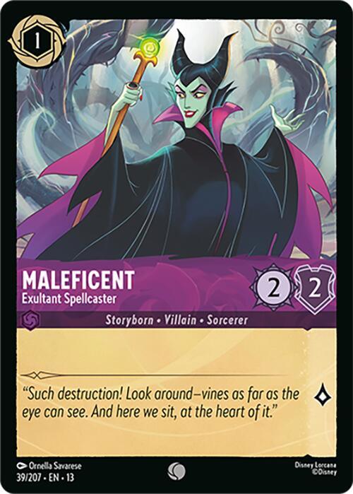 Maleficent - Exultant Spellcaster - 39/207 - Attack of the Vine!