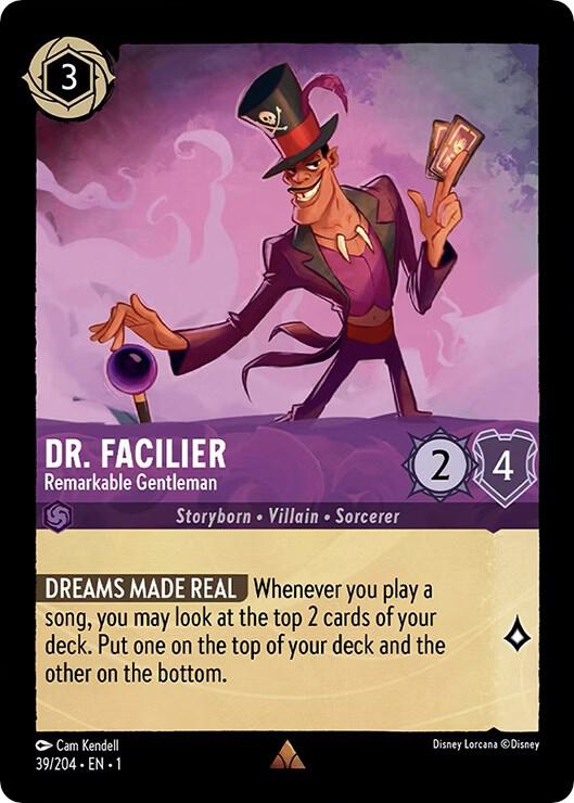 Dr. Facilier - Remarkable Gentleman - The First Chapter